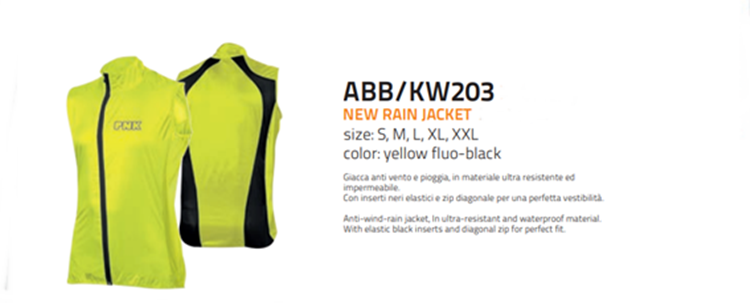 CHUBASQUERO PNK AMARILLO FLUOR S